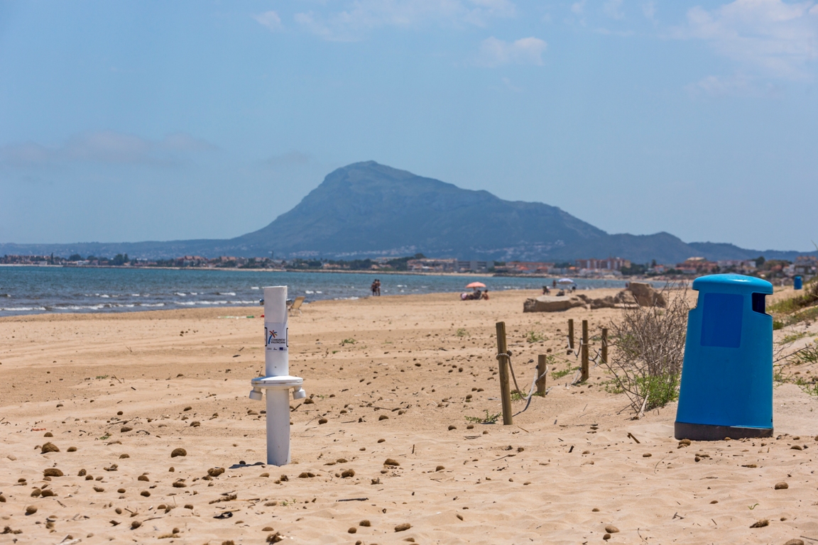 La mejor playa de arena blanca de Dénia