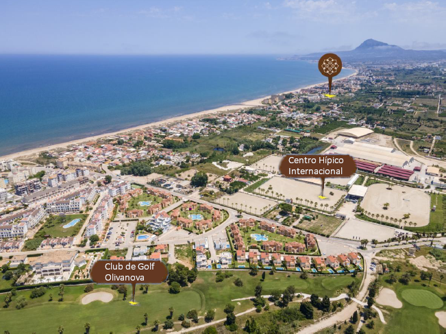 Plano de ubicación de Zen Playa Dénia Deveses